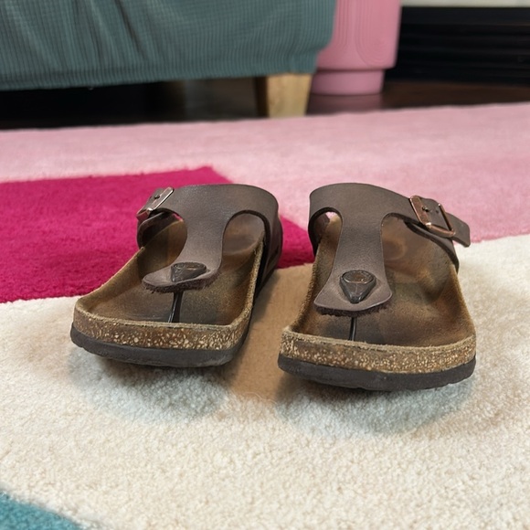 BIRKENSTOCK GIZEH KIDS BIRKO-FLOR Sandals -Mocha - Picture 5 of 17